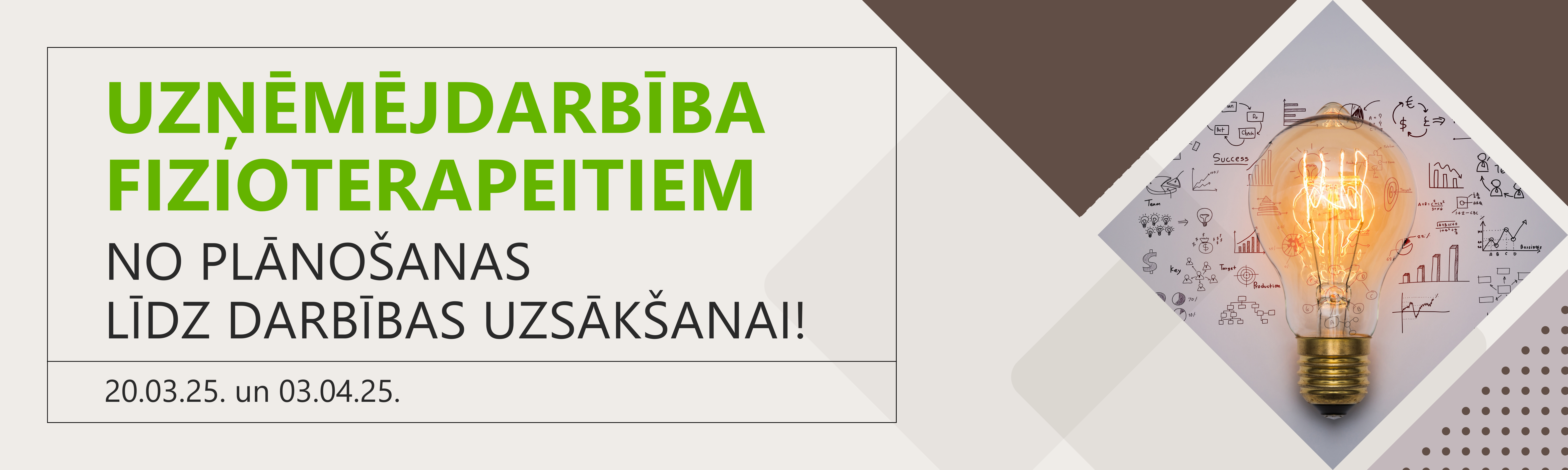 Uzņēmējdarbība fizioterapeitiem