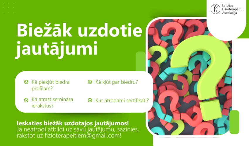 Biežāk uzdotie jautājumi